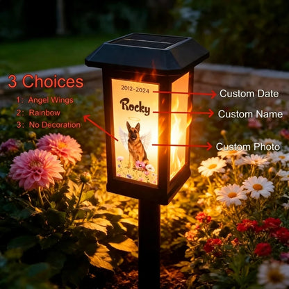 EverGlow™ Personalised Solar Memorial Lantern