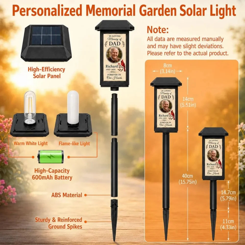 EverGlow™ Personalised Solar Memorial Lantern