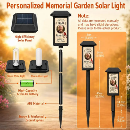 EverGlow™ Personalised Solar Memorial Lantern