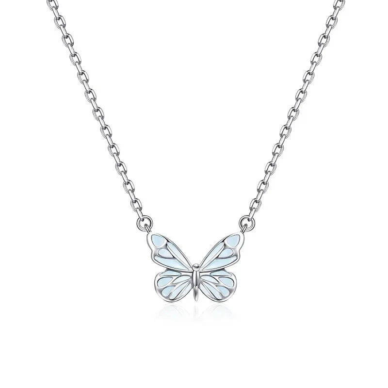 Luminous Butterfly Necklace